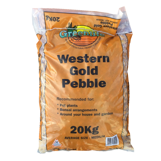 Western gold pebbles